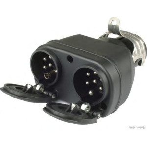 zástrčka redukce, adapter 15-pin/2x 7pin zásuvka, ERICH JAEGER, GERMANY, ST52500017100